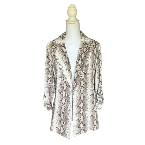 NWT- Windsor Snake Skin Mood Blazer- Size Medium - Picture 1 of 14